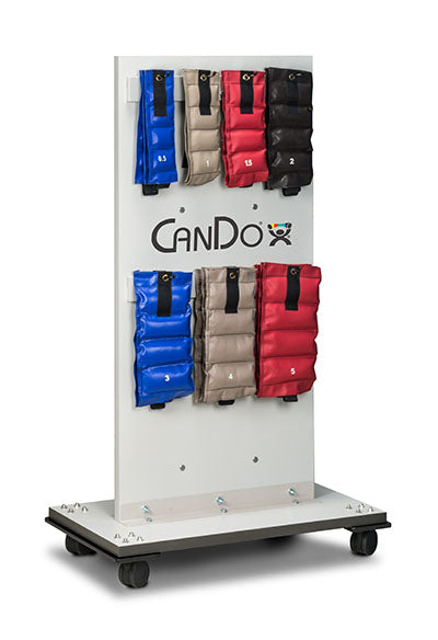 CanDo Mobile Weight Rack without Accessories — for Strength Training and Rehabilitation