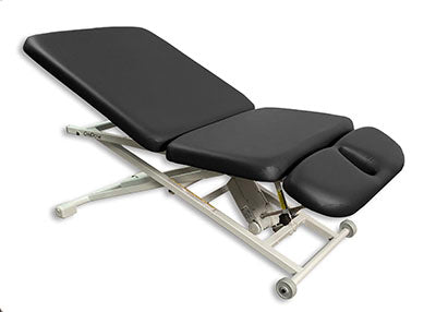 CanDo Hi-Lo Treatment Table, 3-Section, Upholstered Top, Adj Backrest, Drop Sec, 73" x 29" — for Treatment and Examination Rooms