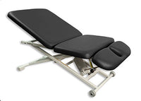 CanDo Hi-Lo Treatment Table, 3-Section, Upholstered Top, Adj Backrest, Drop Sec, 73" x 29" — for Treatment and Examination Rooms