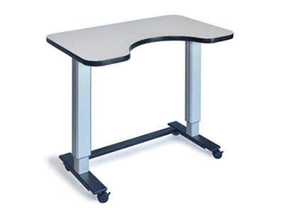 Hausmann Multi-Purpose Mobile Table with Cutout, 37" x 24" — for Treatment and Examination Rooms