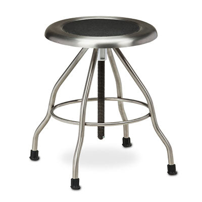 Clinton Stainless Steel Stool, Rubber Feet — for Clinical and Treatment Rooms