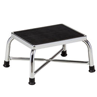 Clinton Chrome Bariatric Step Stool — for Clinical and Treatment Rooms