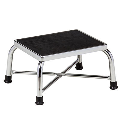 Clinton Chrome Bariatric Step Stool — for Clinical and Treatment Rooms