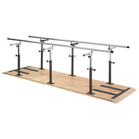Clinton Bariatric parallel bars, 10' — for Ambulation Training in Clinical and Institutional Care