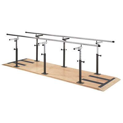 Clinton Bariatric parallel bars, 10' — for Ambulation Training in Clinical and Institutional Care