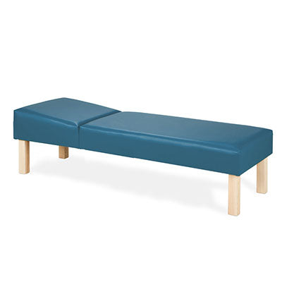 Clinton Recovery Couch, Wood leg, 72" x 24" x 18" — for Recovery Couch in Clinical and Institutional Care