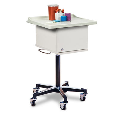 Clinton Phlebotomy Cart, Two-Bin — for Phlebotomy Equipment in Clinical and Institutional Care