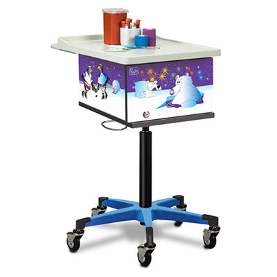 Clinton Phlebotomy Cart, Pediatric/Cool Pals — for Phlebotomy Equipment in Clinical and Institutional Care