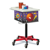 Clinton Phlebotomy Cart, Pediatric/Space Place — for Phlebotomy Equipment in Clinical and Institutional Care