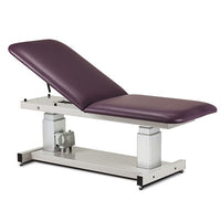 Clinton General Ultrasound Table, 2-Section, Motorized Hi-Lo, Adj Backrest, 72" x 34" — for Therapeutic Ultrasound Treatment