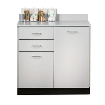 Clinton Base Cabinet, 2 Doors, 2 Drawers, 36"L — for Treatment Cabinet in Clinical and Institutional Care