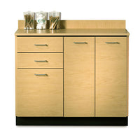 Clinton Base Cabinet, 3 Doors, 2 Drawers, 42"L — for Treatment Cabinet in Clinical and Institutional Care