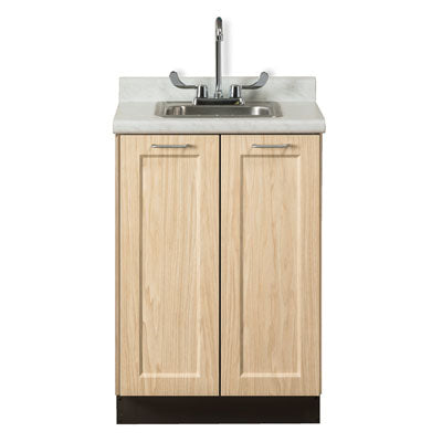 Clinton Fashion Finish Base Cabinet, 2 Doors, 24" — for Treatment Cabinet in Clinical and Institutional Care