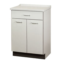 Clinton Treatment Cabinet, Molded Top, 2 Doors, 1 Drawer — for Treatment Cabinet in Clinical and Institutional Care