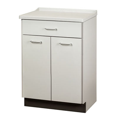 Clinton Treatment Cabinet, Molded Top, 2 Doors, 1 Drawer — for Treatment Cabinet in Clinical and Institutional Care
