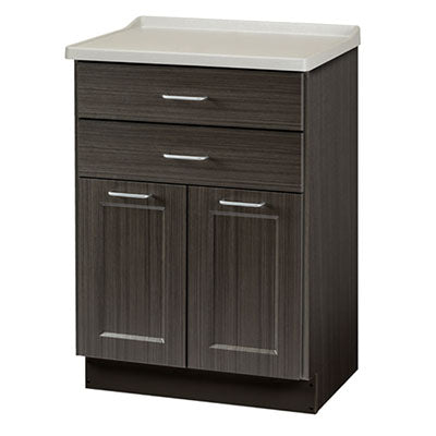 Clinton Fashion Finish Treatment Cabinet, Molded Top, 2 Doors, 2 Drawers — for Treatment Cabinet in Clinical and Institutional Care