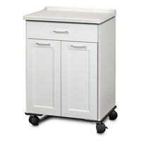 Clinton Fashion Finish Mobile Treatment Cabinet, Molded Top, 5 Drawers — for Treatment Cabinet in Clinical and Institutional Care