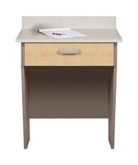 Clinton Wall Mounted Desk, 2-Leg — for Treatment and Examination Rooms