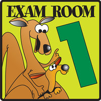 Clinton Exam Room 1 Sign — for Accessories in Clinical and Institutional Care