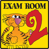 Clinton Exam Room 2 Sign — for Accessories in Clinical and Institutional Care