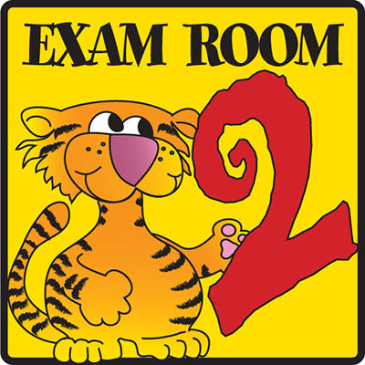 Clinton Exam Room 2 Sign — for Accessories in Clinical and Institutional Care