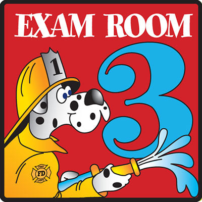 Clinton Exam Room 3 Sign — for Accessories in Clinical and Institutional Care