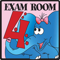 Clinton Exam Room 4 Sign — for Accessories in Clinical and Institutional Care