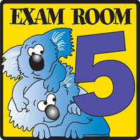 Clinton Exam Room 5 Sign — for Accessories in Clinical and Institutional Care