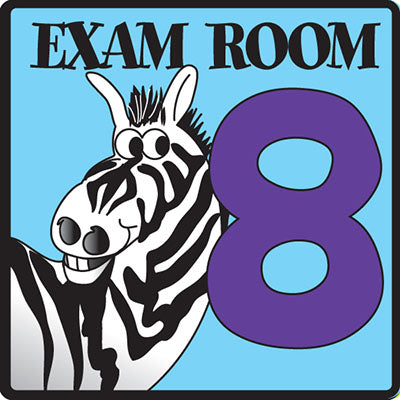 Clinton Exam Room 8 Sign — for Accessories in Clinical and Institutional Care