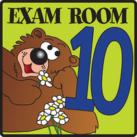 Clinton Exam Room 10 Sign — for Accessories in Clinical and Institutional Care