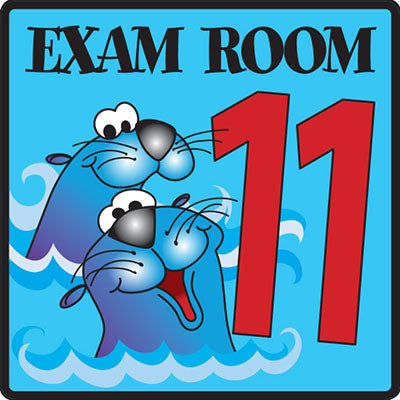 Clinton Exam Room 11 Sign — for Accessories in Clinical and Institutional Care