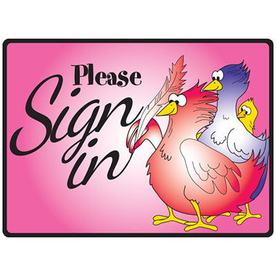 Clinton Please Sign In, Sign — for Accessories in Clinical and Institutional Care