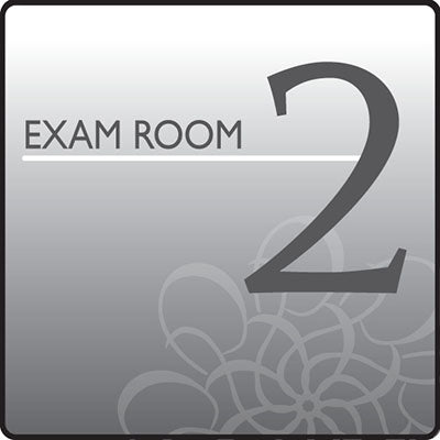 Clinton Standard Exam Room Sign 2 — for Accessories in Clinical and Institutional Care