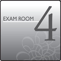 Clinton Standard Exam Room Sign 4 — for Accessories in Clinical and Institutional Care