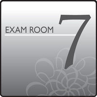 Clinton Standard Exam Room Sign 7 — for Accessories in Clinical and Institutional Care