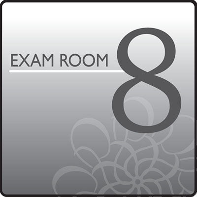 Clinton Standard Exam Room Sign 8 — for Accessories in Clinical and Institutional Care
