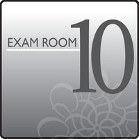 Clinton Standard Exam Room Sign 10 — for Accessories in Clinical and Institutional Care
