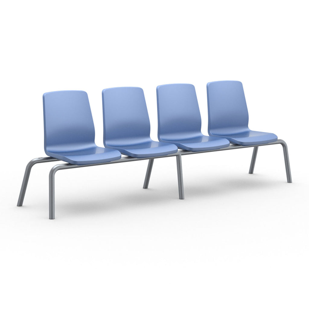 Cortech Waitroom Structured Seating, Blue Grey