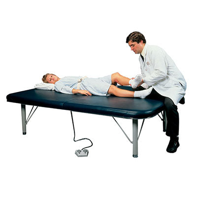 Tri W-G Mat Table, Motorized Hi-Lo (18.5"-29.5"H), 5'W x 7'L, 600 lb capacity — for Treatment and Examination Rooms