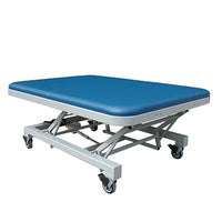 Tri W-G Mat Table, Motorized Hi-Lo (17"-39"H), 6'W x 7'L, 750 lb capacity, 220V, international crating extra — for Treatment and Examination Rooms
