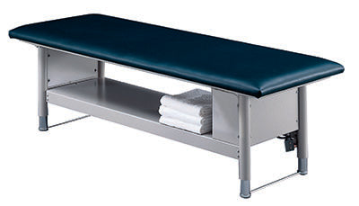 Tri W-G Treatment Table, Motorized Hi-Lo, 28" x 80", 500 Ib capacity — for Treatment and Examination Rooms