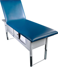 Tri W-G Treatment Table, Motorized Hi-Lo, Raised Back, 28" x 80", 500Ib capacity — for Treatment and Examination Rooms
