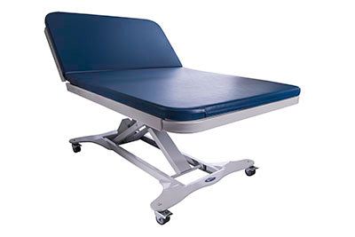 Tri W-G Treatment Table, Bariatric Motor Hi-Lo 2 section, 42" x 78", 750 lb capacity, 220V, international crating extra — for Treatment and Examination Rooms