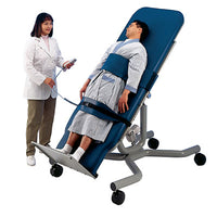 Tri W-G Tilt Table, Motorized, Wide Footboard, 28" x 78" x 33" — for Treatment and Examination Rooms