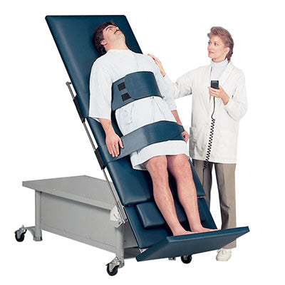 Tri W-G Tilt Table, Motorized Hi-Lo, 30" x 81" — for Treatment and Examination Rooms