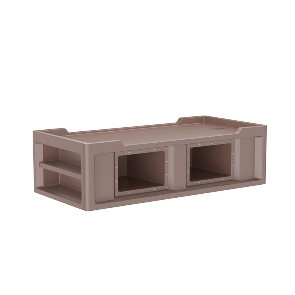 Cortech Endurance Bed 2.1 Behavioral Healthcare Platform Bed | Ligature-Resistant Unibody Sleep Surface for High-Security Facilities