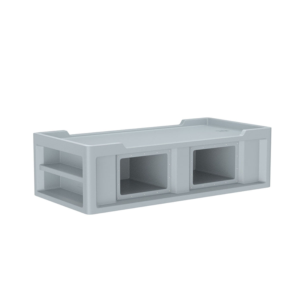 Cortech Endurance Bed 2.1 Behavioral Healthcare Platform Bed | Ligature-Resistant Unibody Sleep Surface for High-Security Facilities