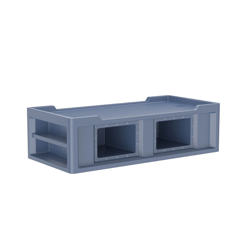 Cortech Endurance Bed 2.1 Behavioral Healthcare Platform Bed | Ligature-Resistant Unibody Sleep Surface for High-Security Facilities