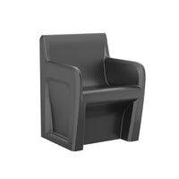 Cortech Sentinel Floor Mounted Modular Arm Chair with Ballast Door, Gangable