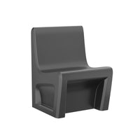 Cortech Sentinel Armless Floor Mounted Modular Chair with Ballast Door, Gangable